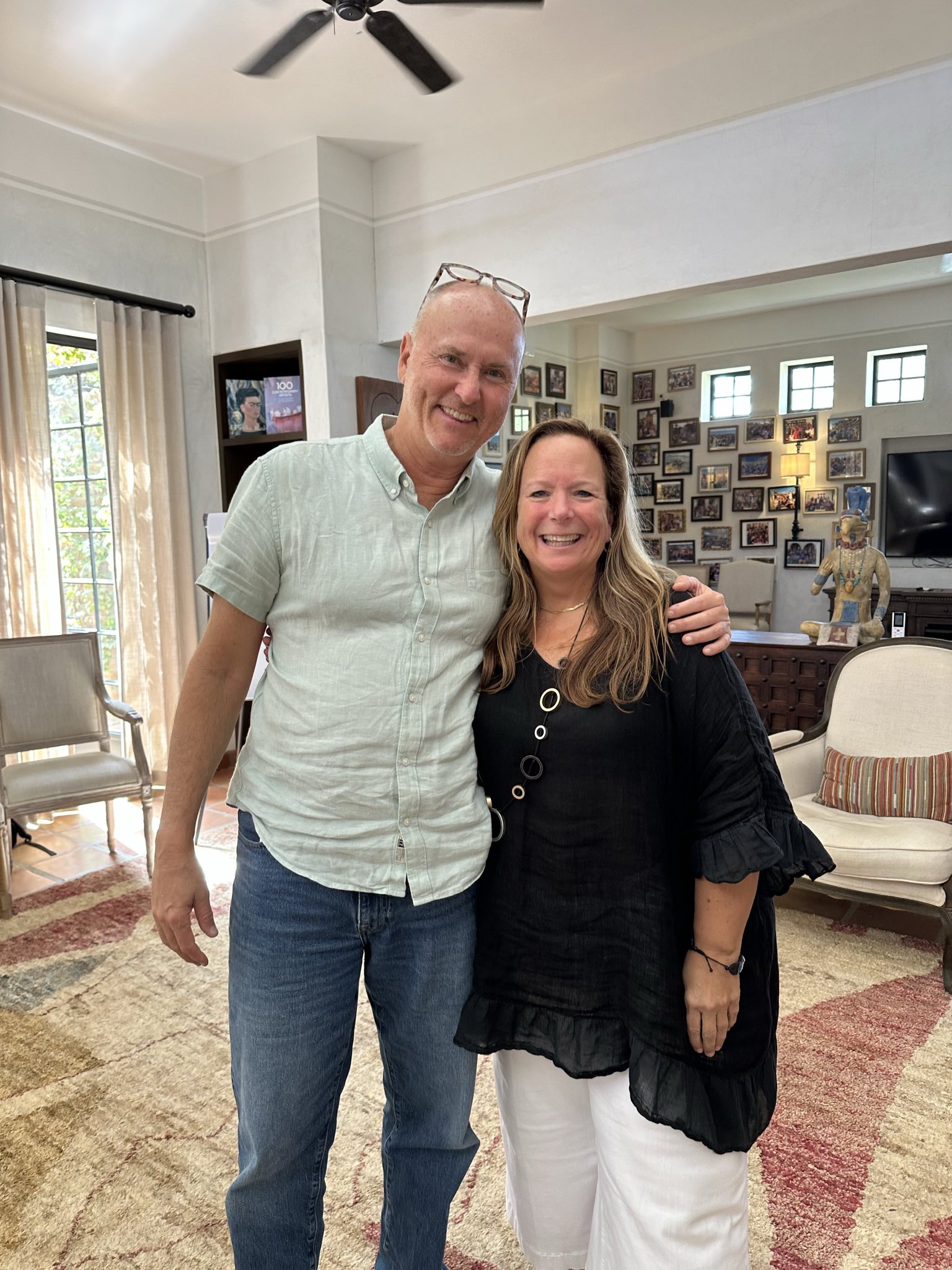 Tracey with Chip Conley