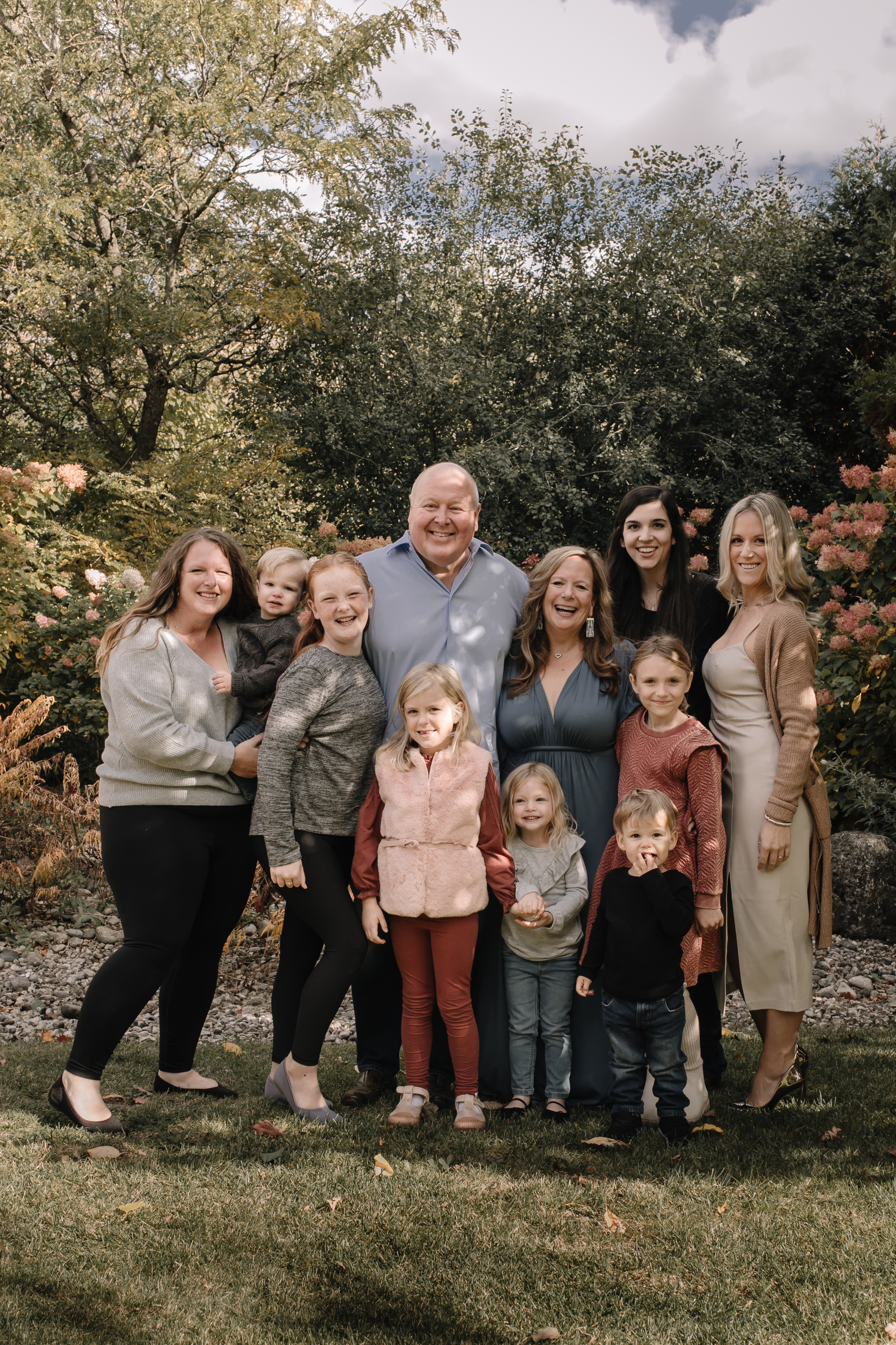 Beautiful family gathering